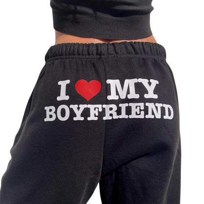 Viral "I love My Boyfriend" Sweatpants